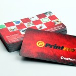 Foil on Texture Card